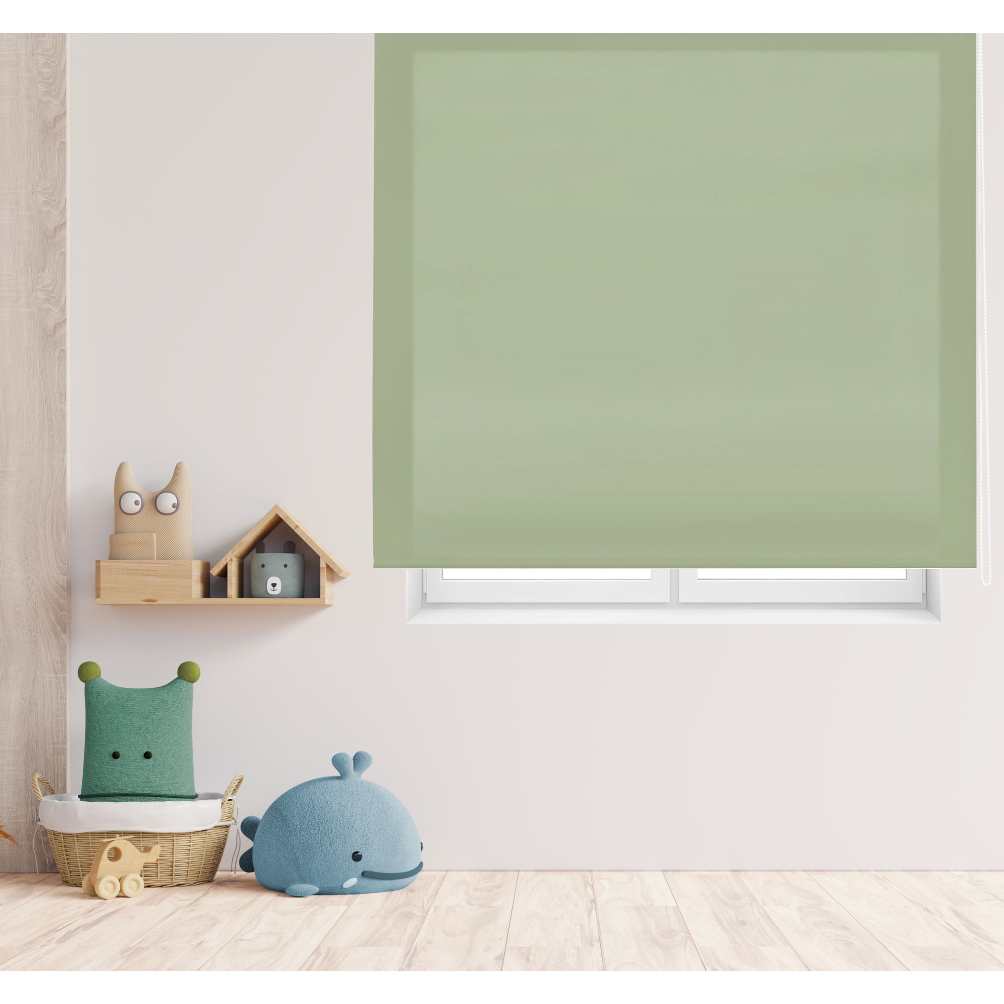 ESTOR ENROLLABLE VERDE PASTEL 100X175 - Imagen 6