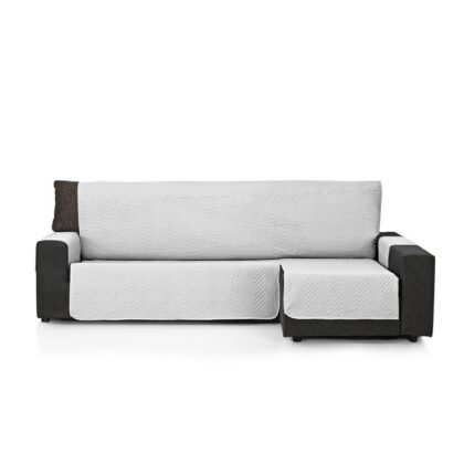 FUNDA SOFÁ CHAISE LONGUE 280 GRIS