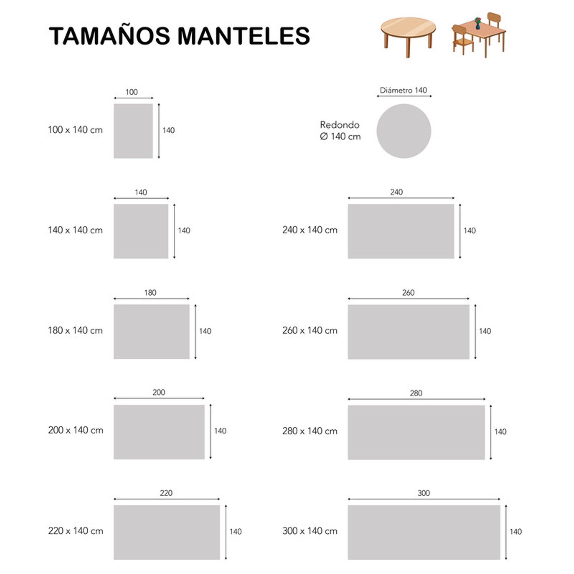 MANTEL HULE VICHY VERDE 250X140 - Imagen 6